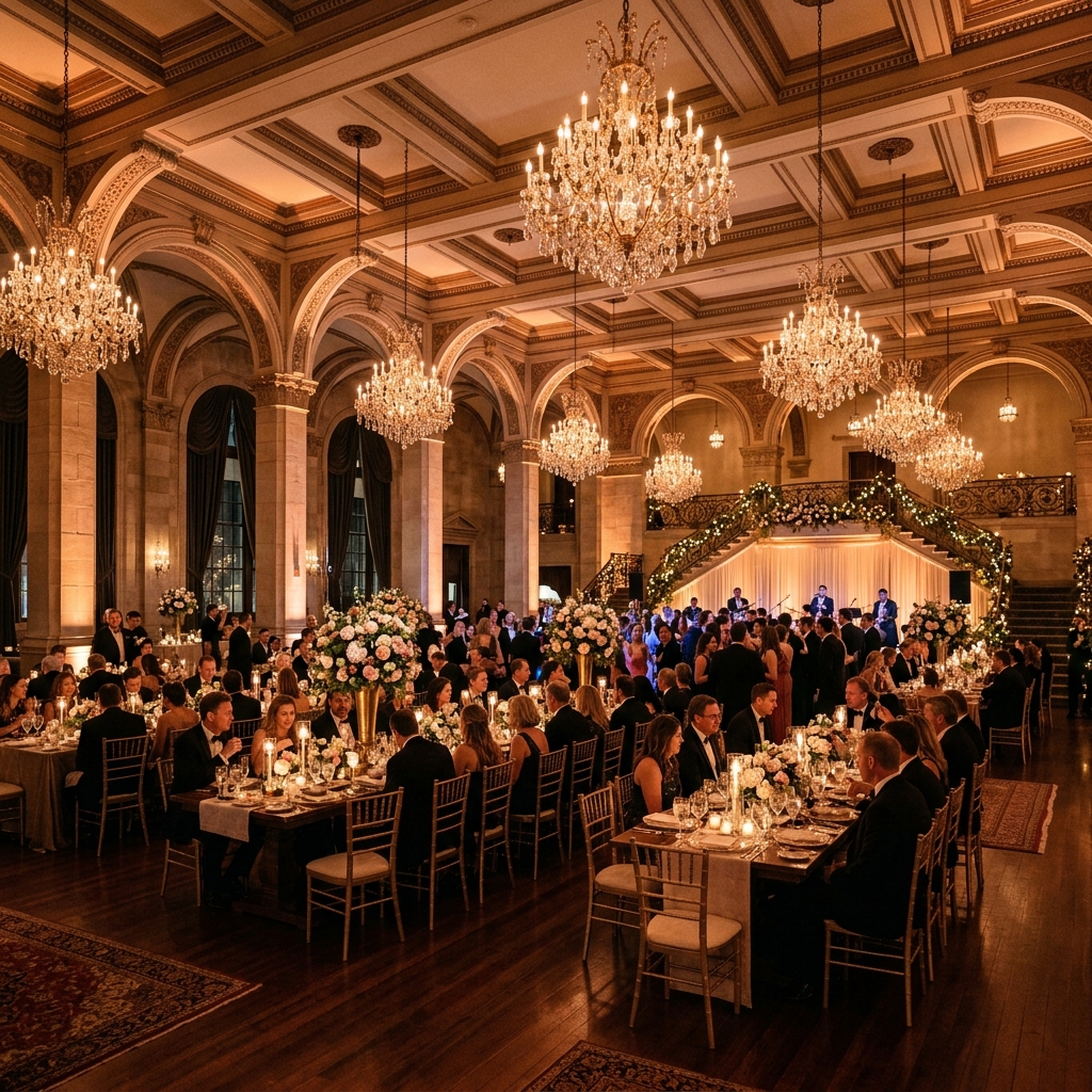 Luxurious wedding venue